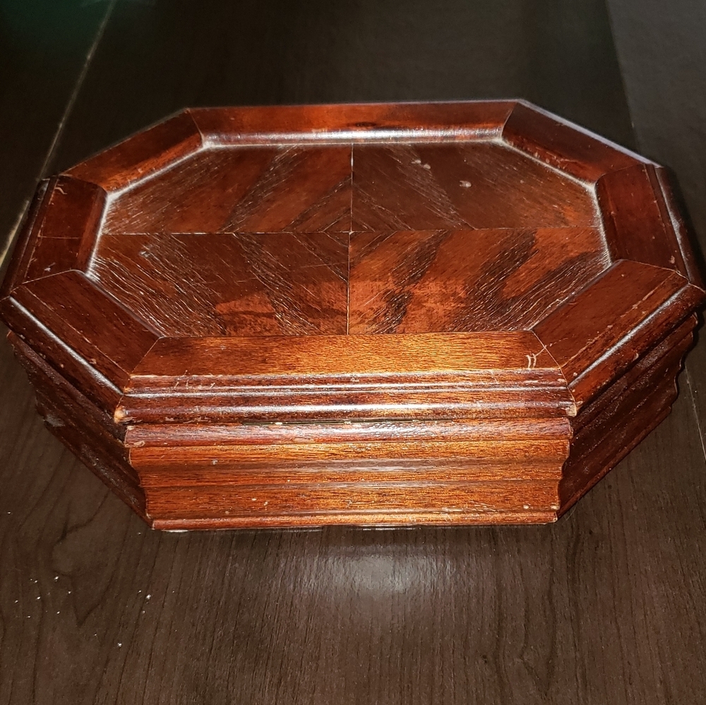 Vintage Men's Jewelry/Accessory Box